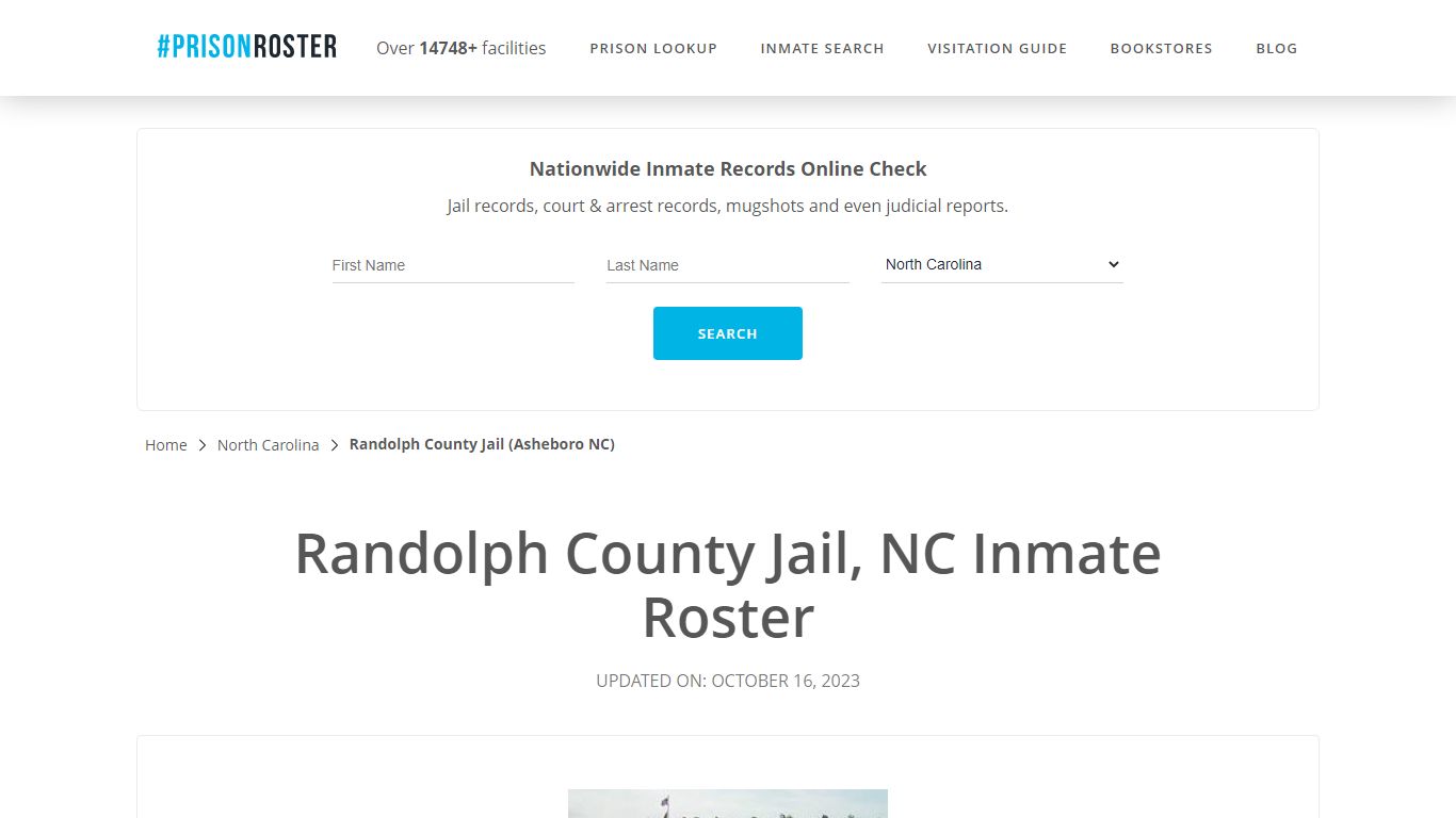 Randolph County Jail, NC Inmate Roster - Prisonroster